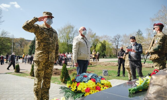 35-я годовщина трагедии на ЧАЭС, Краматорск, фото штаб ООС