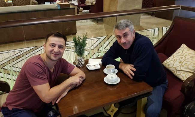 Володимир Зеленський і доктор Комаровський