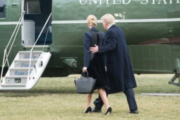 Трамп здійснив таємний візит на базу ВПС США