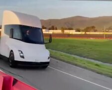 Tesla Semi, фото: скріншот з відео