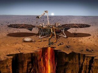 В 2018 году миссия NASA Insight доставила на Марс посадочный аппарат с сейсмометром