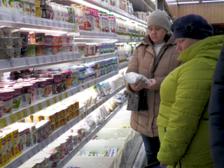 Ціни на молочні продукти. Фото: скрін Мінфін