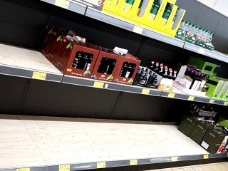 Магазин в Німеччині, скріншот: facebook.com/galina.petrova.3511