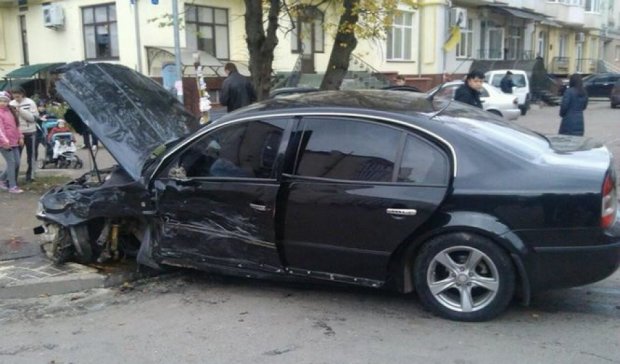 П'яний військовий збив двох жінок в Івано-Франківську (відео)