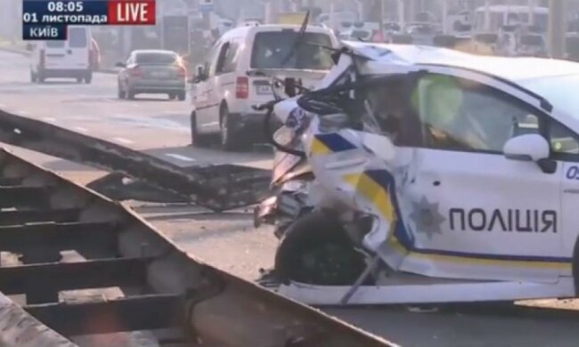П'яний водій протаранив поліцейське авто: 6 постраждалих (фото)