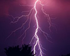 Фінські метеорологи нарахували за добу 3607 ударів блискавок