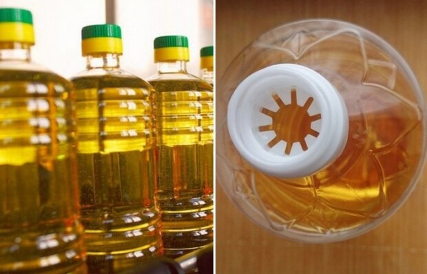 спеціальна кришечка для пляшки з олією, фото: takprosto