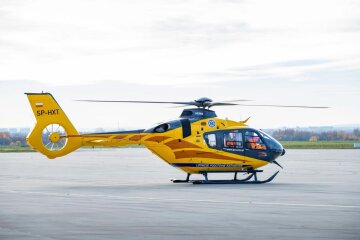Санітарний вертоліт Варшава