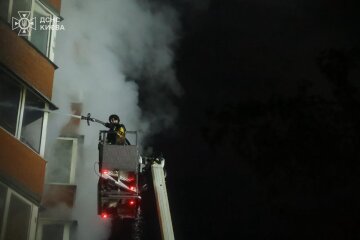 последствия ракетного удара по Киеву 22.10.2025