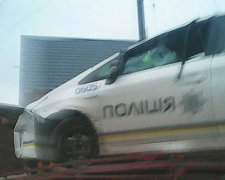 У Львові автівка патрульної поліції вп'яте потрапила у ДТП (фото)