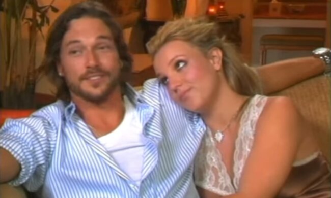 Бритни Спирс и Кевин Федерлайн, кадр из видео