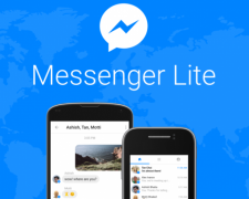 Facebook запустила облегченный Messenger Lite