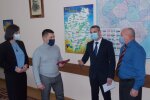 Награждение Ивана Шийко, фото: Вікна