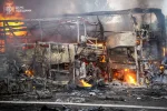 Обстрел Одессы — автопарк и санаторий под ударом