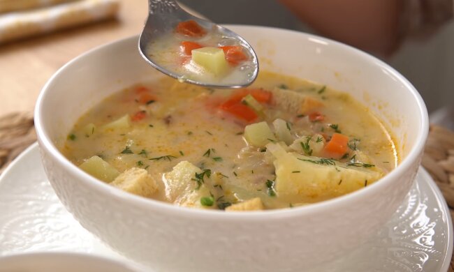 Рыбный суп "Мозаика", фото: Знай.ua