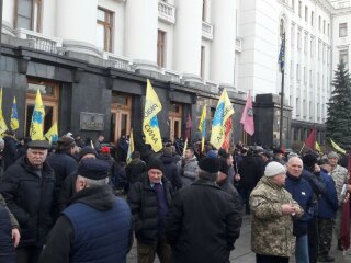 Мітинг під Офісом президента, фото: Znaj.ua