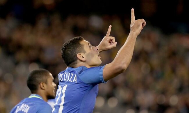 Экс-игрок Металлиста забил самый быстрый гол в истории сборной Бразилии