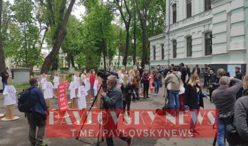 Протест пацієнтів з рідкісними захворюваннями, фото: PavlovskyNEWS