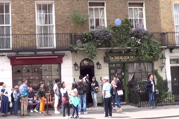 Музей Шерлока Холмса, скріншот відео