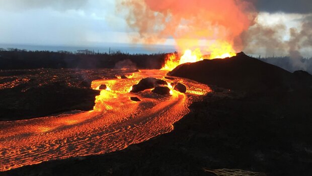 Kilauea Volcano, USA today
