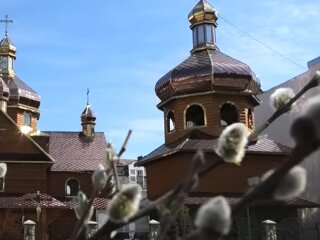 Вербна неділя, скріншот з відео