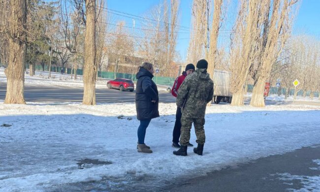 Вручення повісток, скріншот: Telegram