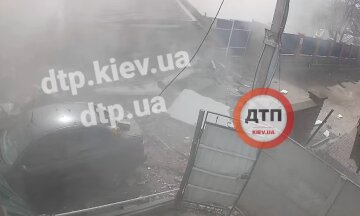 Вибух у Києві, скріншот з відео