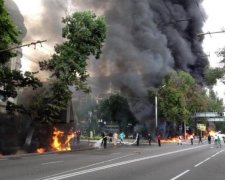 Мощный взрыв прогремел возле больницы: есть погибший