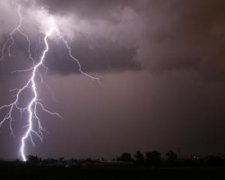 Удар блискавки при сповільненій зйомці