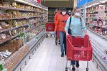 Супермаркет во время карантина, фото YouTube