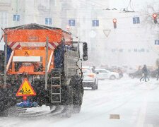 Дочекалися: Київ припорошило першим снігом, - на вулиці вивели спецтехніку