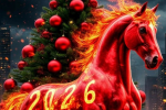 Символ 2026, Червоний Вогняний Кінь, зображення: Pinterest