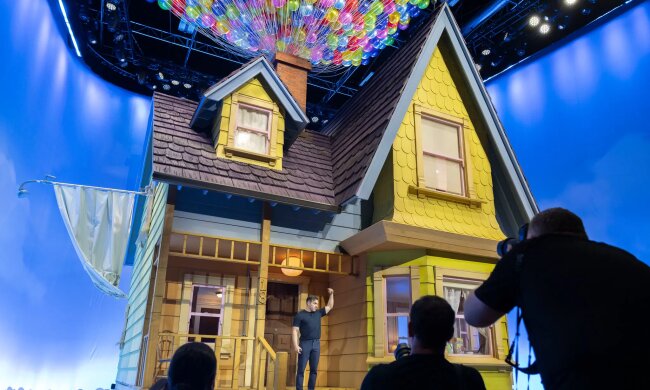 Дом с мультика "Вверх" / фото: The New York Times