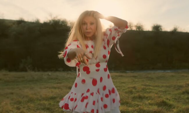 Людмила Балан, кадр из клипа