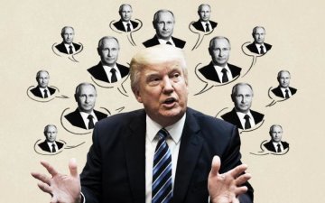 Путин и Трамп встретились на смартфоне