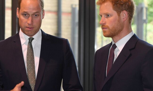 Принц Вільям та принц Гаррі , фото Getty Images