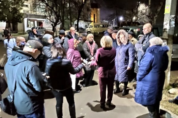 протесты в Черновцах, фото facebook.com/promincv/