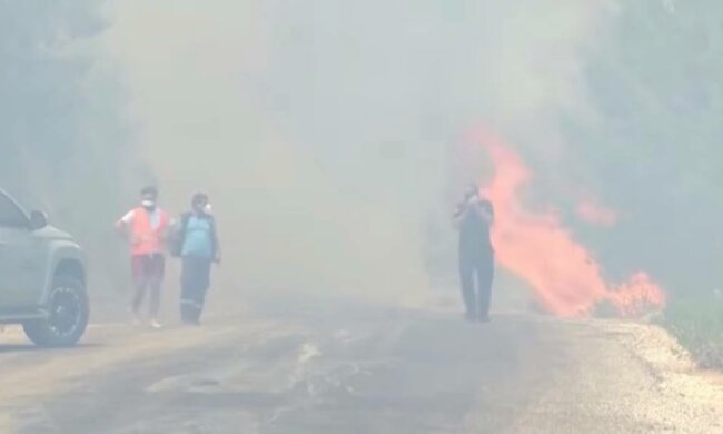 Пожежа, фото: скріншот з відео