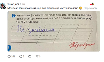 Чесна відповідь дитини на запитання у зошиті: фото Treadss