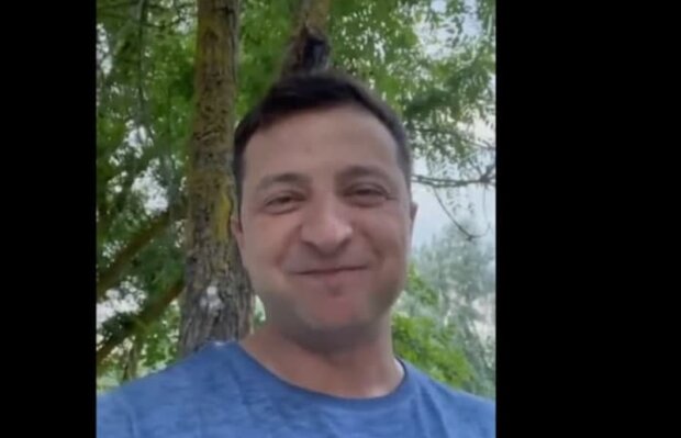 Владимир Зеленский, скриншот с видео Instagram