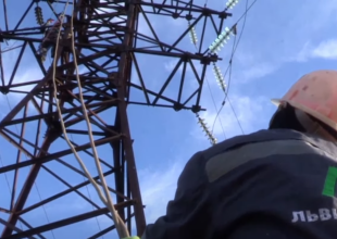 Восстановление энергосистемы. Фото: скрин youtube