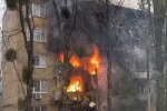 последствия ракетной атаки на Киев