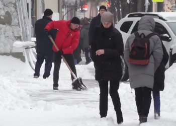 Зимняя погода. Фото: скрин youtube