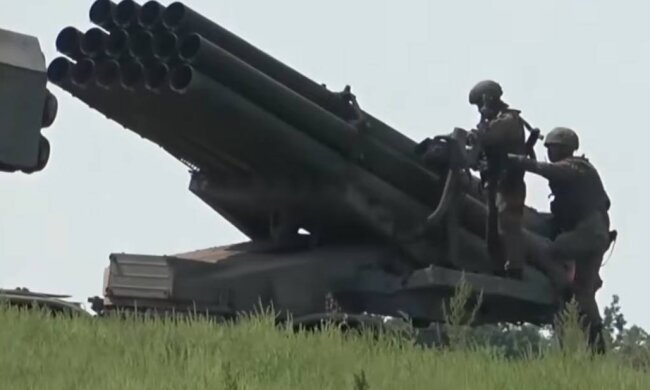 Російські окупанти, фото: скріншот із відео