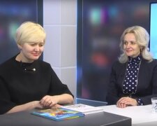 Ирина Фарион и Лариса Ницой, скрин с видео