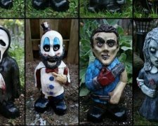 "Король жахів" поставив в своєму саду маніяків замість садових гномів