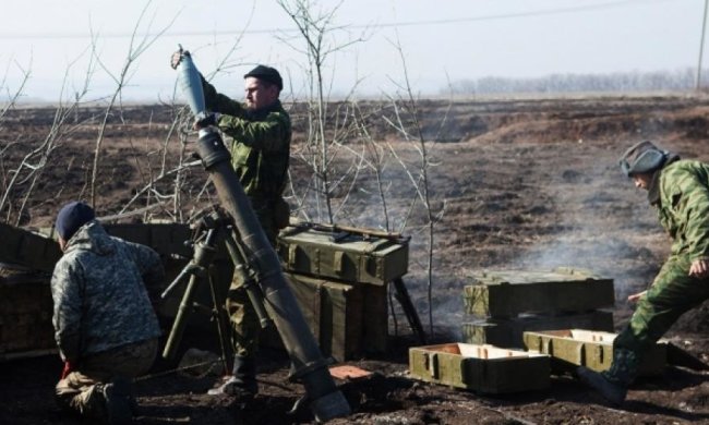 Дві години терористи били з мінометів по бійцям АТО