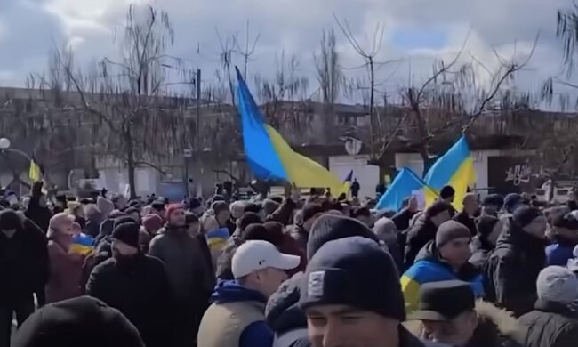 Окупований Донбас не тільки розцвітає, але й покривається жовто-блакитними смужками: підпілля працює