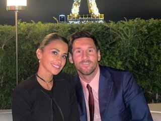 Ліонель Мессі з дружиною, instagram.com/leomessi