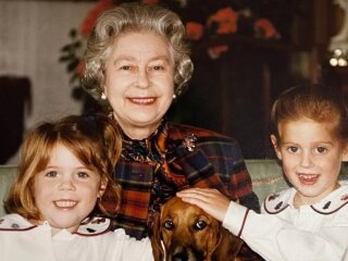 Принцеса Беатріс, принцеса Євгенія та королева Єлизавета II, фото: royalfamily/Twitte